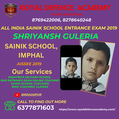 Sainik School coaching Arunachal Pradesh